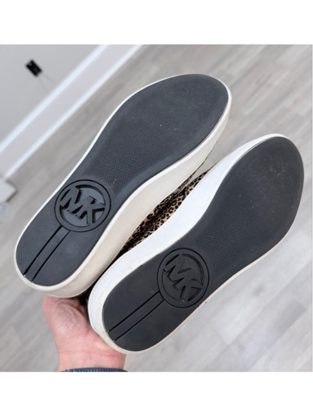 Michael Kors Trent Slip On Sneaker in Leopard Sz 8! - Picture 3 of 7